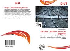 Portada del libro de Bhopal – Ratlam Intercity Express