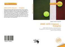 2003 DFS Classic – Singles kitap kapağı