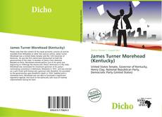 Couverture de James Turner Morehead (Kentucky)