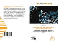 Championnat du Luxembourg de Football 1919-1920的封面