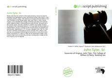 Borítókép a  John Tyler, Sr. - hoz