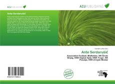 Portada del libro de Ante Serdarušić