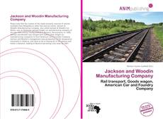 Buchcover von Jackson and Woodin Manufacturing Company