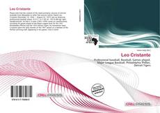 Capa do livro de Leo Cristante 