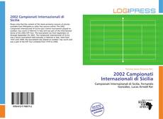 2002 Campionati Internazionali di Sicilia kitap kapağı