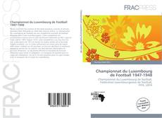 Buchcover von Championnat du Luxembourg de Football 1947-1948