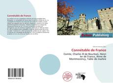 Portada del libro de Connétable de France