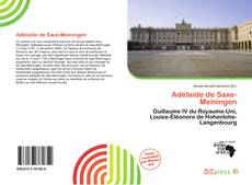 Portada del libro de Adélaïde de Saxe-Meiningen