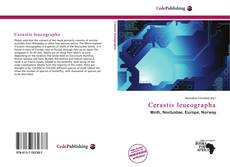 Portada del libro de Cerastis leucographa