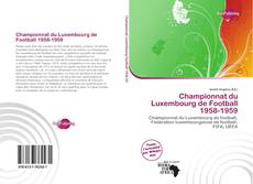 Buchcover von Championnat du Luxembourg de Football 1958-1959