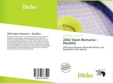 Capa do livro de 2002 Open Romania – Doubles 