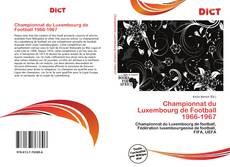 Portada del libro de Championnat du Luxembourg de Football 1966-1967