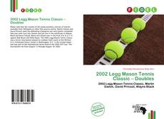 Capa do livro de 2002 Legg Mason Tennis Classic – Doubles 