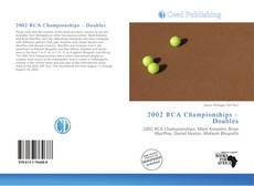 Обложка 2002 RCA Championships – Doubles