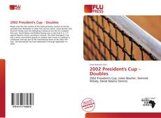 2002 President's Cup – Doubles的封面