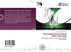Bookcover of Sociologie Économique d'Ibn Taymiyya