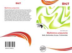 Portada del libro de Mythimna unipuncta