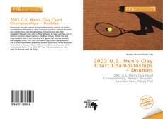 Couverture de 2002 U.S. Men's Clay Court Championships – Doubles