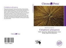 Portada del libro de Calophasia platyptera