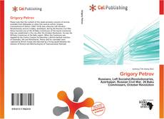 Buchcover von Grigory Petrov