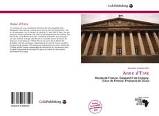 Portada del libro de Anne d'Este