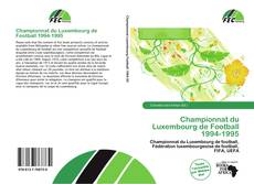 Portada del libro de Championnat du Luxembourg de Football 1994-1995