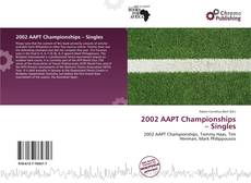 Buchcover von 2002 AAPT Championships – Singles