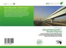 Capa do livro de Hazrat Nizamuddin – Gwalior Express 