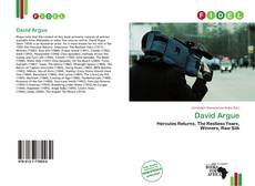 Buchcover von David Argue