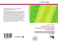 Buchcover von Championnat du Luxembourg de Football 2002-2003