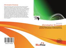 Couverture de Christopher Greenup