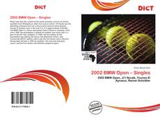 2002 BMW Open – Singles的封面