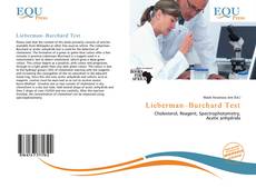 Lieberman–Burchard Test的封面