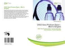 Bookcover of 2002 Idea Prokom Open – Men's Singles