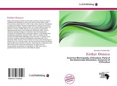Buchcover von Esther Orozco