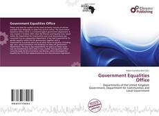 Portada del libro de Government Equalities Office