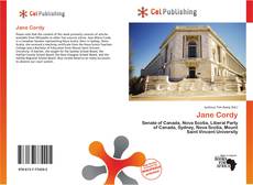 Buchcover von Jane Cordy