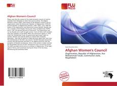 Afghan Women's Council的封面