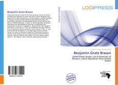 Capa do livro de Benjamin Gratz Brown 