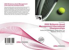 Capa do livro de 2002 Britannic Asset Management International Championships 