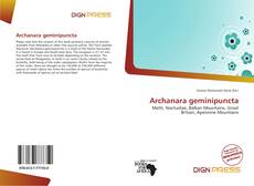 Archanara geminipuncta的封面