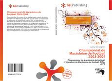 Buchcover von Championnat de Macédoine de Football 2003-2004