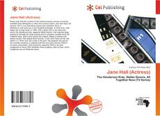 Buchcover von Jane Hall (Actress)