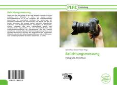 Bookcover of Belichtungsmessung