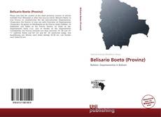 Capa do livro de Belisario Boeto (Provinz) 