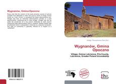Buchcover von Wygnanów, Gmina Opoczno