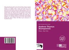 Andrew Thomas (Komponist)的封面