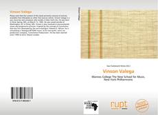 Capa do livro de Vinson Valega 