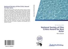 Bookcover of National Society of Film Critics Award for Best Actor