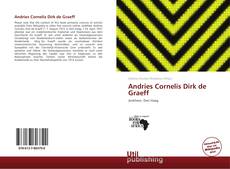 Andries Cornelis Dirk de Graeff的封面